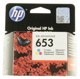 Hewlett Packard Cartridge - 653 3ym74ae Ink Cartridge Multipack Cmy