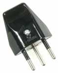 Bachmann Plug - T12 Plug Male, Switzerland, Black