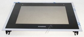 Oven outer Door - 42826236 Exterior Glass - Oven Door With Stainless Steel Frame [Candy Hoover]