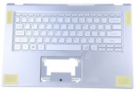 Acer Notebook keyboards - 6b a4vn2 001 Cover upper silver w-kb us-int bl