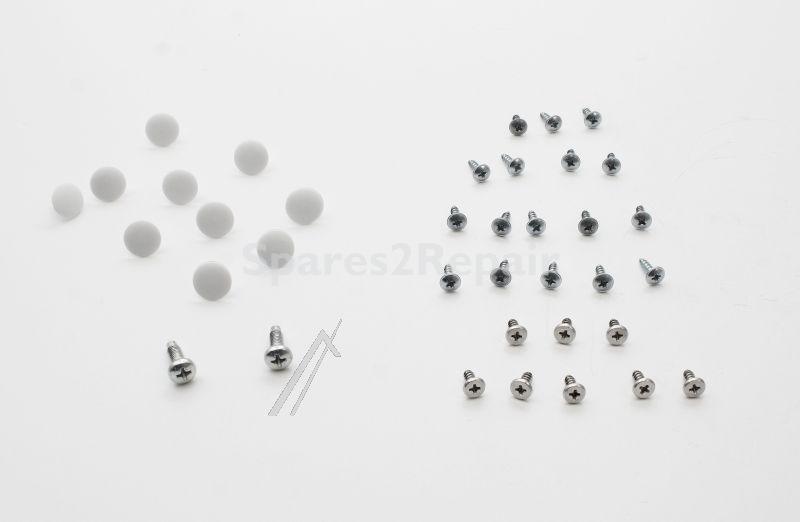 Square Plug - C00504889 482000094634 Middle Hinge Screw Ca P(small)new(s w ) [Whirlpool Indesit]