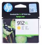 Hewlett Packard Cartridge - 912xl 3yl83ae Yellow Ink Cartridge