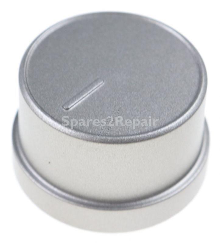 Button - C00480642 481010851792 Knob Pt Inox Index [Whirlpool Indesit]