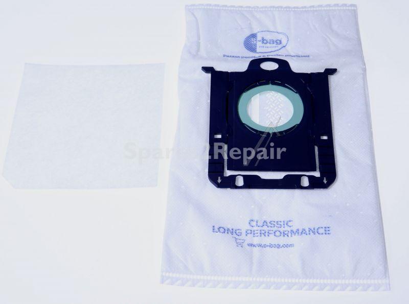 Philips Saeco Vacuum Cleaner Bags - 300005295741 Filter Replacement Kit Zeta Hp