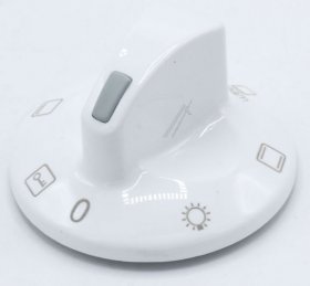 Control Knobs - 9046978 Scandium 1609 Stainless Steel Knob [Amica]