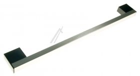 Oven Door Handles - 8065982 Res Door Handle Rectangular Inox-black [Amica]