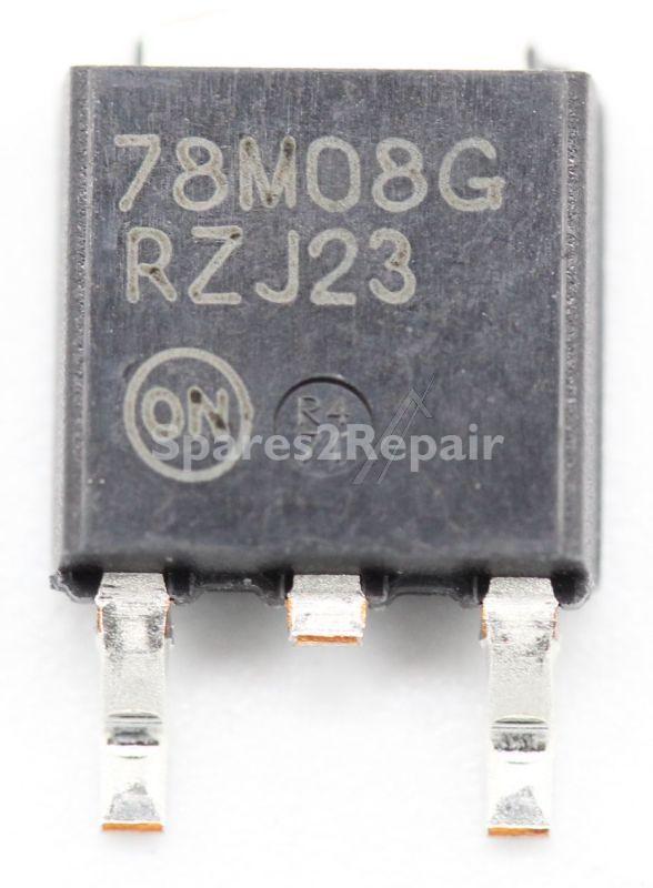 On Semiconductor Fixed Voltage Reg. Pos. - 78m08 Mc78m08cdtrkg Voltage Regulator +8v-0 5a 7808 Smd To-252
