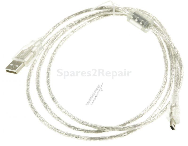 Delock Usb connector - 83906 Cable Usb 2 0 Type-a Male > Usb 2 0 Mini-b Male 1 5m Transp