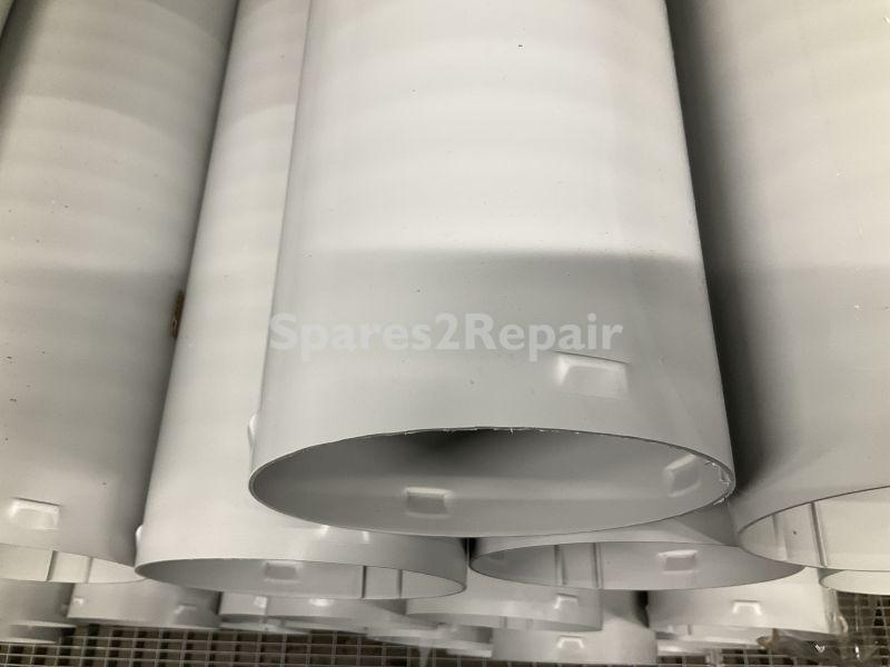 Naber Extractor Hose - P-rro 150 P-rro 150 Ventilation Pipe, L 1000 Mm, Light Gray - Compair Prime Flow