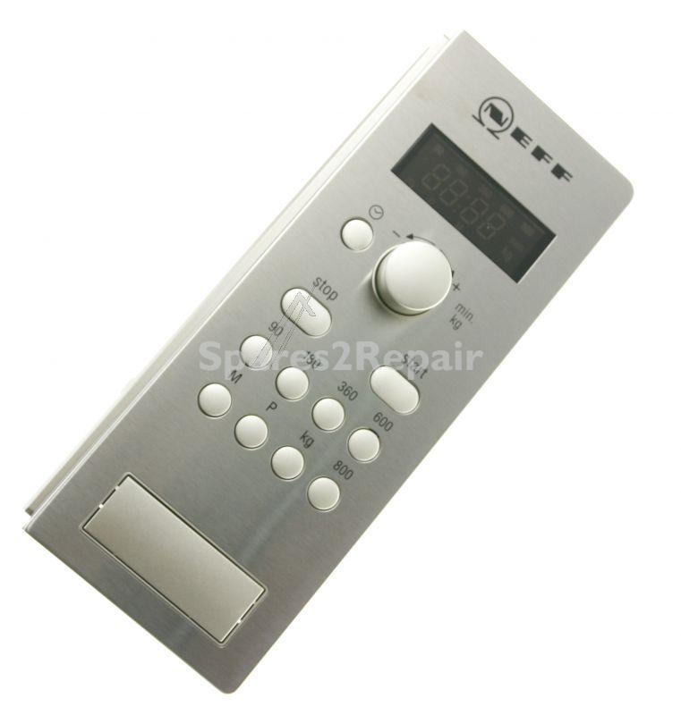 Operating Unit Screen - 11052598 Panel-facia Glass Black Siemens Premium [Bosch Siemens]