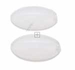 Compatible Lamp Cover - Lamp Glass 2 Piece Set Alternative For Faber 1330058595