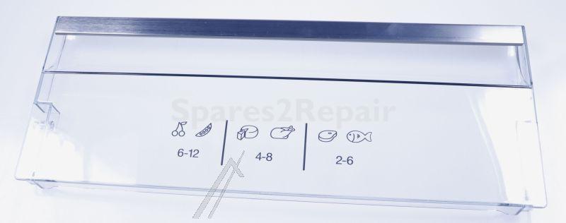 Freezer Case Flap - 42344704 Freezer Top Flap Cover 653 Whgri [Vestel]