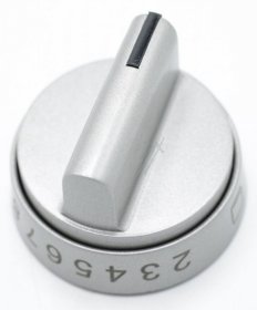 Control Knob - 9070314 Knob Code1_g-09 8439 00 Srebr [Amica]