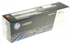 Hewlett Packard Toner Cartridge - 207a W2212a Toner Cartridge Yellow 1 25k
