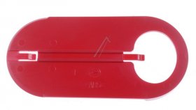 Jura Gate Valve - 70003 Schieber Bohnenbehalter Rot