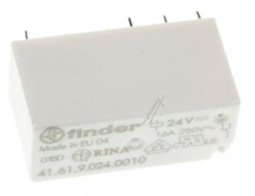 Finder Pcb Relay To 24v - 24vdc 16a-250vac Relay, 1 Changeover