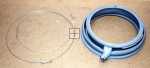 Door Seal Washing Machine - 20007274 Boot Gasket Grease Resistant Without Lighting Nozzle - Silicone [Bosch Siemens]