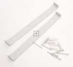 Faber Franke Roblin Fixings And Brackets - 133 0366 205 Kit 2 Brackets Fixing Upper Chimney