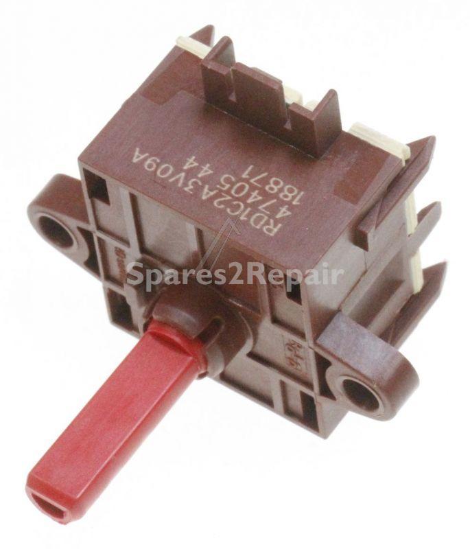 Oven Switch - C00313110 480121102662 Switch 9 Position [Whirlpool Indesit]