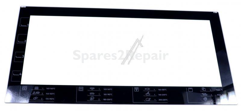 Door Panel - 140060150012 Door Glass silkscreened 524x26 [Electrolux Aeg]