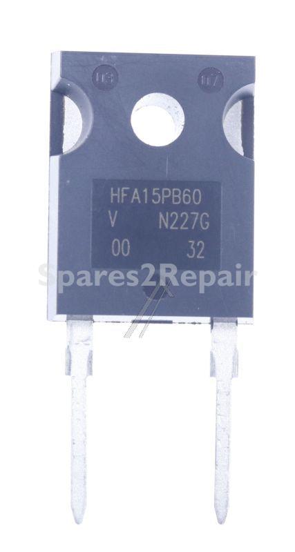 Vishay Diode - 600v-15a Vs-hfa15pb60-n3 Diode Ultra Fast 60ns To-247