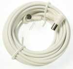Axing Aerial Connecting Cable - Bak 753-00 Anschlusskabel Iec Winkelstecker Winkelkupplung