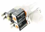 Bitron 3 way Solenoid Valve - Three-fold Electro Valve For Miele 1678013