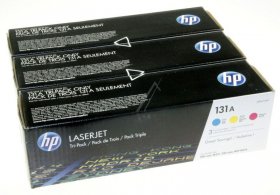 Hewlett Packard Toner Cartridge - 131a U0sl1am Toner Multipack Cmy
