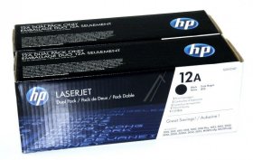 Hewlett Packard Toner Cartridge - 12ad Q2612ad Toner Cartridge Double Pack Black Each 2k
