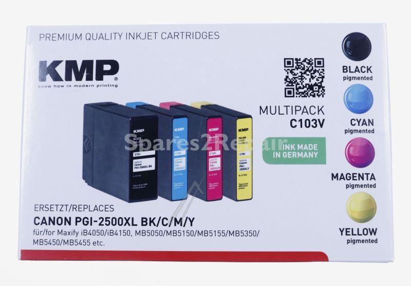 Kmp Cartridge - 1565 0050 C103v Ink Cartridge Multipack Cymk 147ml