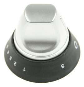 Button - C00270263 488000270263 Knob Cannon Inox [Whirlpool Indesit]