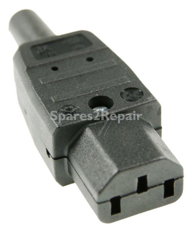 Bachmann Refrigerator Socket - C13 Outlet Cord + Protection Contact
