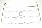 Bottle Frame - 47010487 Wine Shelf 3661 (zinc) [Vestel]