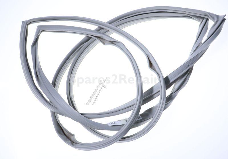 Liebherr Refrigerator Door Seal - 710930700 Magnetic Door Seal Grey Ctnes4753-20 With Mounting Material