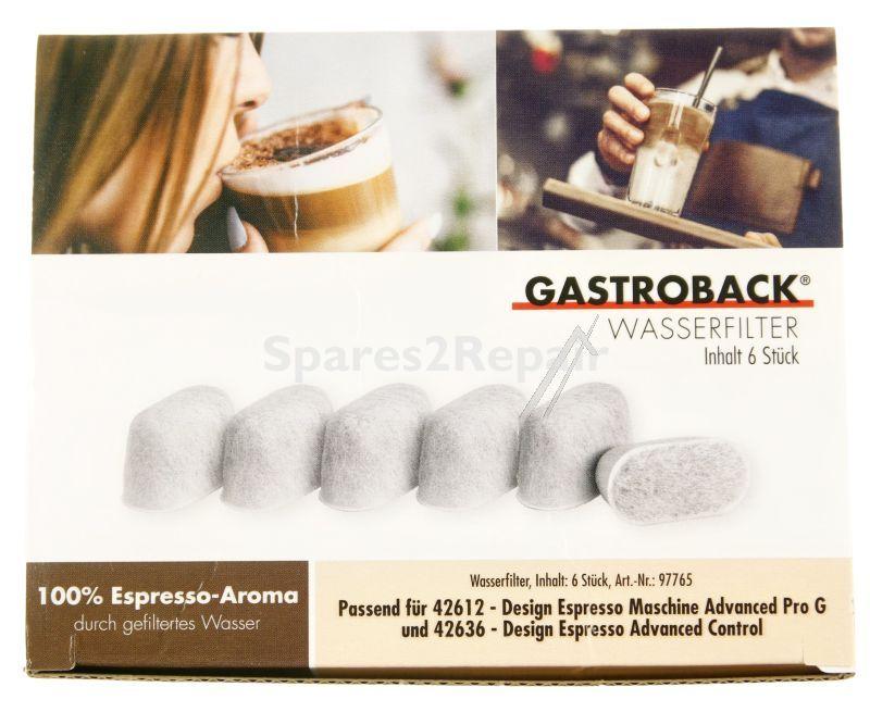 Gastroback Water Filter - 97765 Water Filter For 42640-42636-42612-620-611-609s