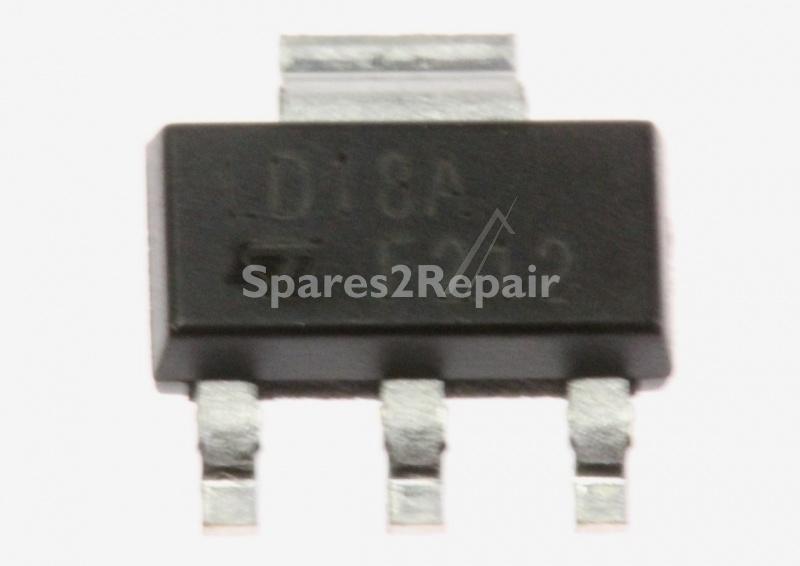 Stmicroelectronics Fixed Voltage Reg. Pos. - Voltage Regulator Ldo 1,8v, Smd Sot-223