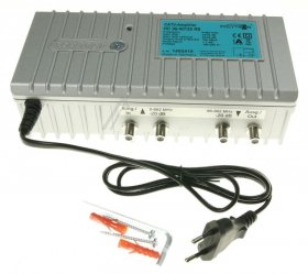 Polytron Indoor Amplifier - Hc 30-40125 Rs Catv Distribution Amplifier 30- 40 Db,125 Dbµv, Variable Ret