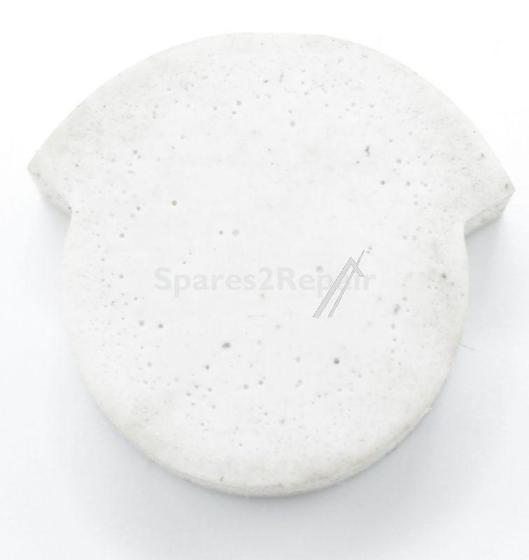 Cover - 42034448 Glass Lid Back Profile Cap (white) [Vestel]
