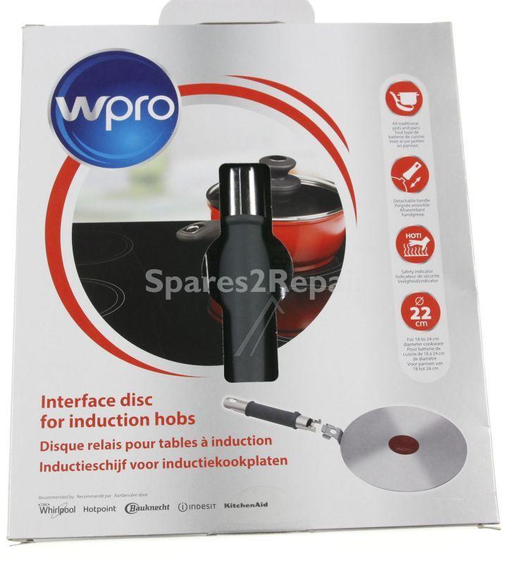 Adaptor Plate Induction Field - C00384863 484000008676 Interface Disk For Induction Hobs 22cm Deluxe [Whirlpool Indesit]