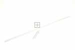 Smeg Ornamental Rail - 766251386 Profile Shelf Glass