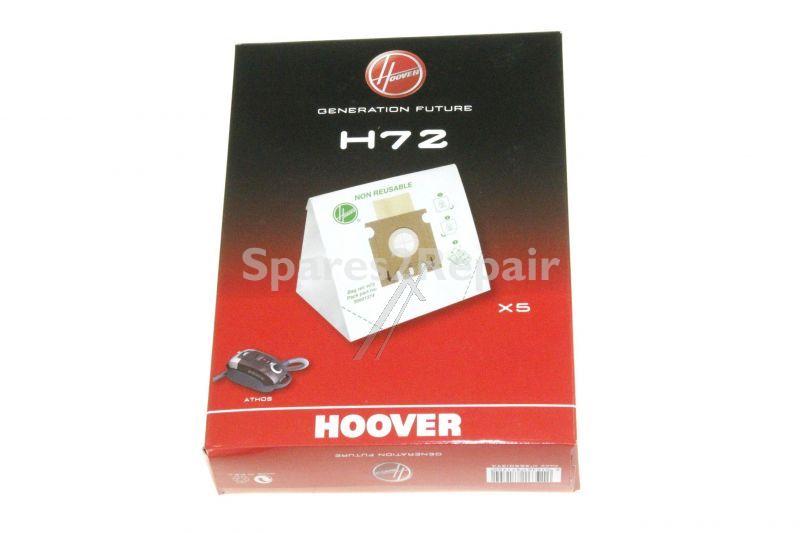 Vacuum Cleaner Bags - H72 35601374 Paper Dust Bags X 5 [Candy Hoover]