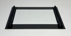 Oven outer Door - 140043376015 Front Glass Inox 592x465mm [Electrolux Aeg]