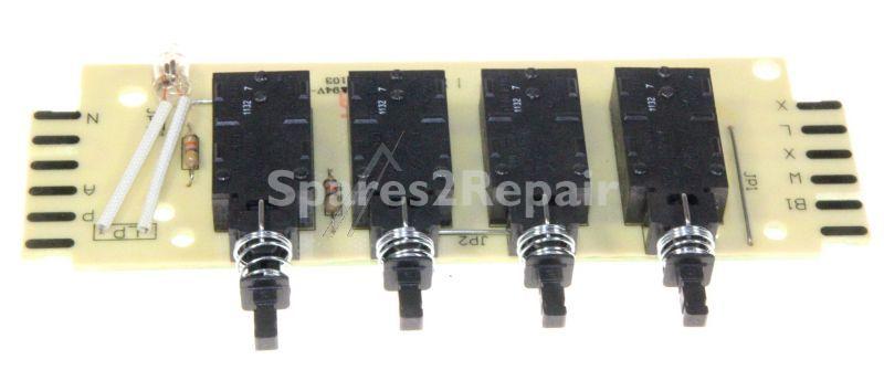 Switch Unit - 50268796005 Keyboard M6 220-240v [Electrolux Aeg]