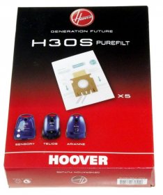 Vacuum Cleaner Bags - H30s 09178278 Super Dust Bags N X 5 [Candy Hoover]