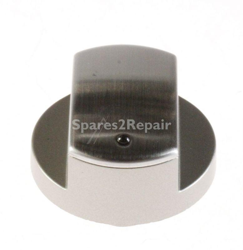 Button - C00312914 480121104622 Knob With Inox Cover [Whirlpool Indesit]