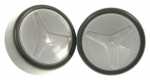 Philips Saeco Roller - 996510079457 Set Of 2 Bigwheels Incl Circlips
