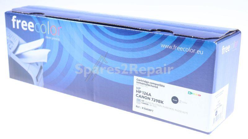 Freecolor Toner Cartridge - 1025k-frc K15408f7 Toner Black For Hp Ce310a