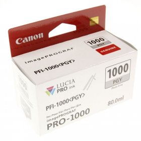 Canon Cartridge - Pfi-1000pgy 0553c001 Ink Cartridge Photo Gray 80ml