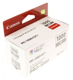 Canon Cartridge - Pfi-1000gy 0552c001 Ink Cartridge Gray 80ml