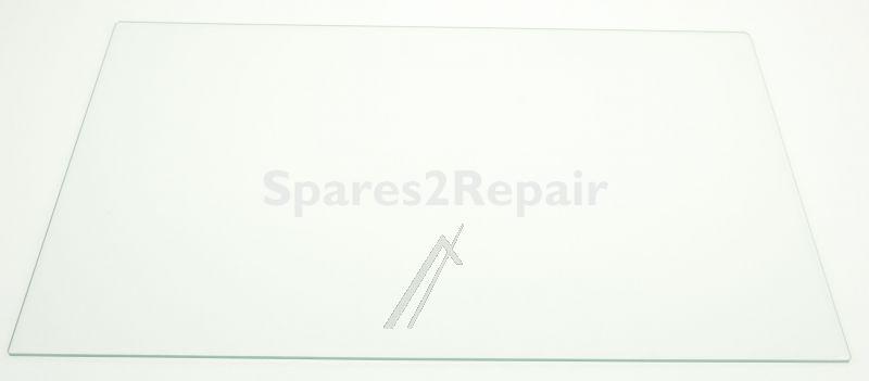 Glass Panel - 4655590900 C00873015 Glass Shelf_crisper Cover Bi_447x285x3 2 [Arcelik]